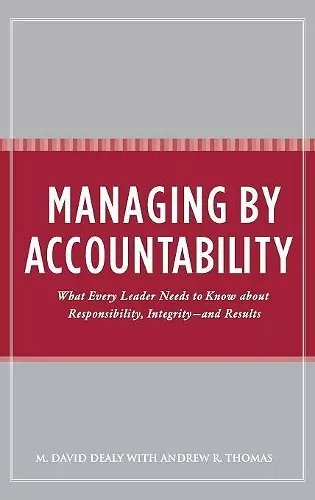 Managing by Accountability cover