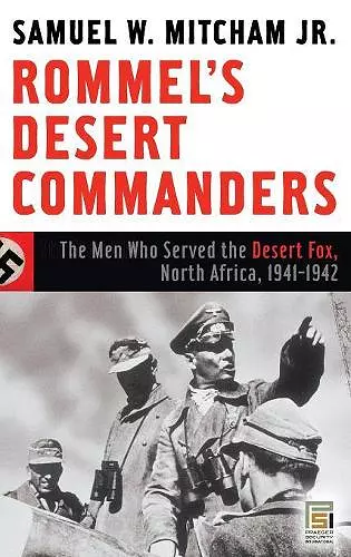 Rommel's Desert Commanders cover