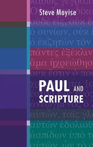 Paul and Scripture cover