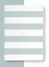 Spirit Stationery Striped A5 Notebook cover