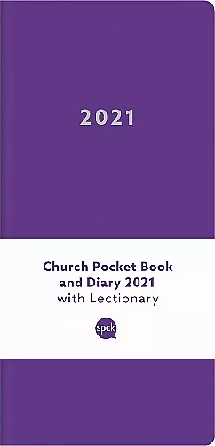 Church Pocket Book and Diary 2021 Purple cover