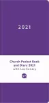 Church Pocket Book and Diary 2021 Purple cover