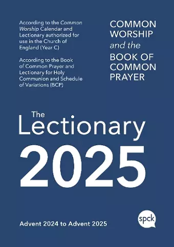 Common Worship Lectionary 2025 cover