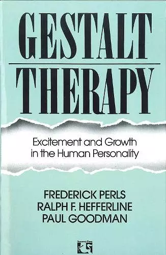 Gestalt Therapy cover