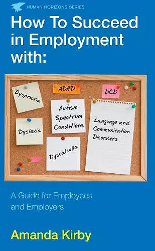 How to Succeed in Employment with Specific Learning Difficulties cover