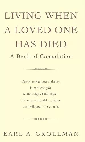 Living When A Loved One Has Died cover