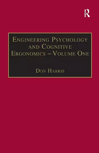 Engineering Psychology and Cognitive Ergonomics cover