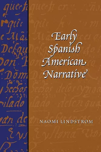 Early Spanish American Narrative cover