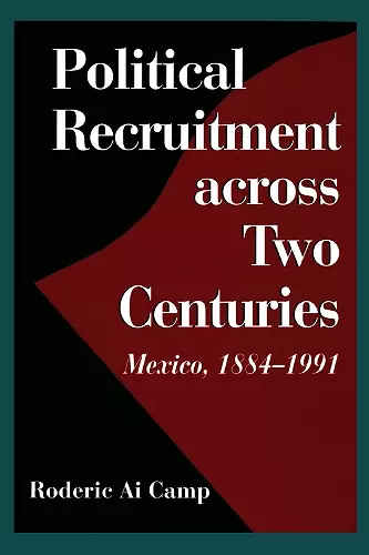 Political Recruitment across Two Centuries cover