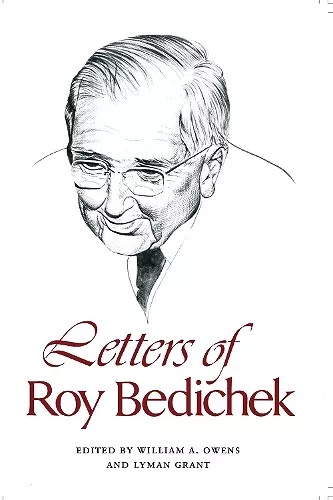 Letters of Roy Bedichek cover