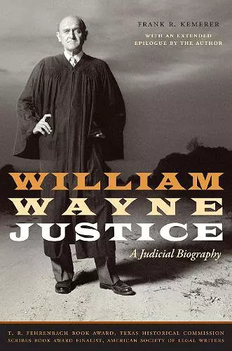 William Wayne Justice cover