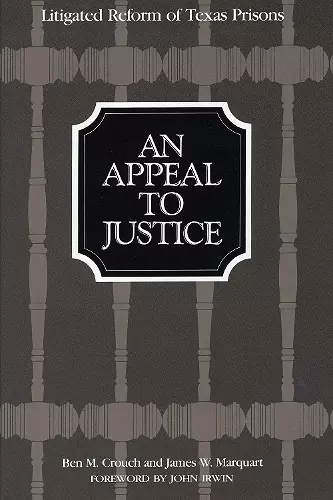 An Appeal to Justice cover