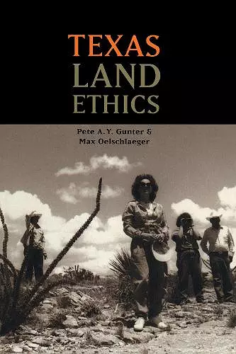 Texas Land Ethics cover