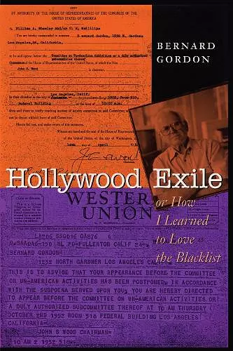 Hollywood Exile, or How I Learned to Love the Blacklist cover