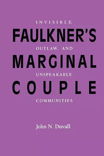 Faulkner’s Marginal Couple cover