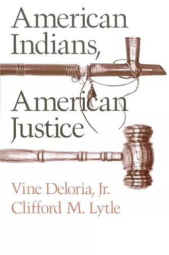 American Indians, American Justice cover