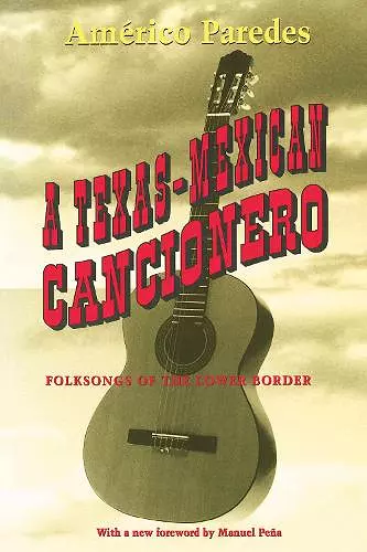 A Texas-Mexican Cancionero cover