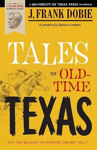 Tales of Old-Time Texas cover
