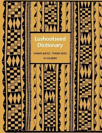 Lushootseed Dictionary cover