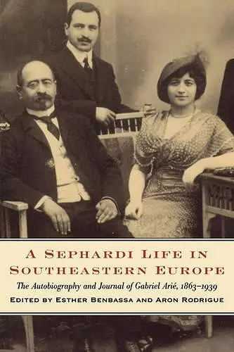 A Sephardi Life in Southeastern Europe cover