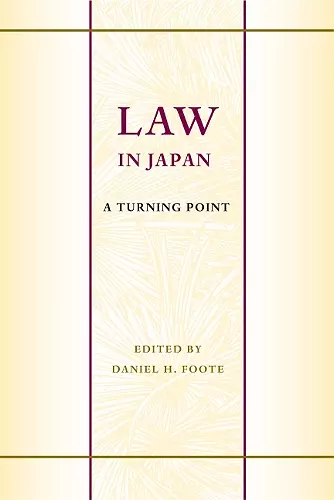 Law in Japan cover