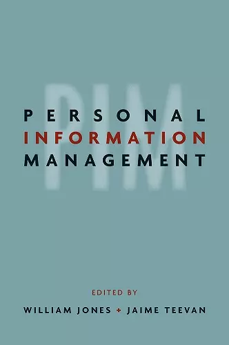 Personal Information Management cover