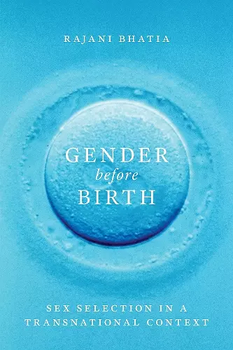 Gender before Birth cover