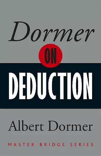 Dormer on Deduction cover