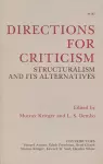 Directions for Criticism cover