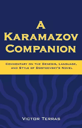 A Karamazov Companion cover