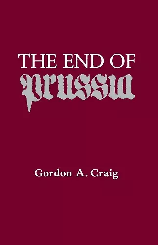 The End of Prussia cover