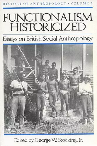 Functionalism Historicized Vol 2 cover