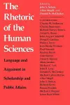 The Rhetoric of the Human Sciences cover