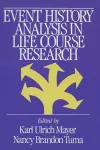 Event History Analysis in Life Course Research cover