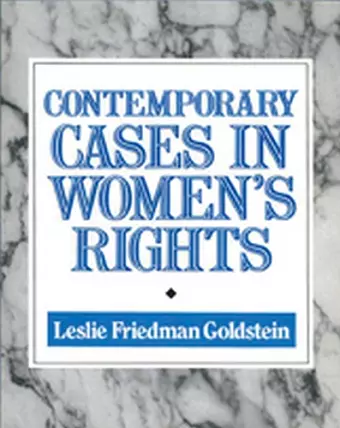 Contemporary Cases in Women's Rights cover
