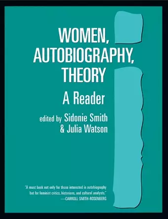 Women, Autobiography, Theory cover