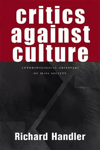 Critics against Culture cover