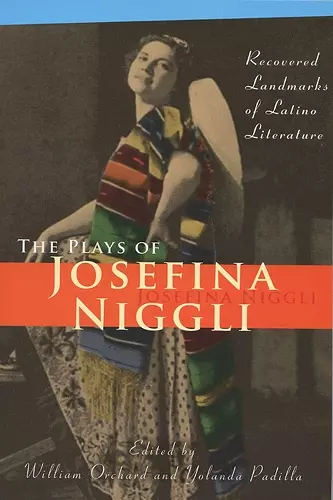 The Plays of Josefina Niggli cover