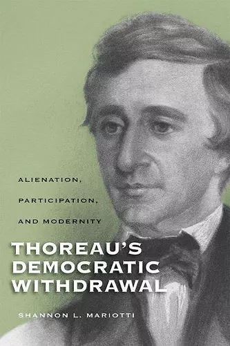 Thoreau's Democratic Withdrawal cover