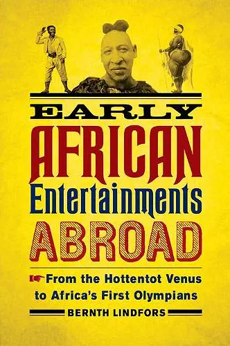 Early African Entertainments Abroad cover