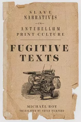 Fugitive Texts cover