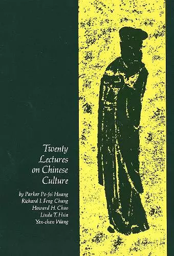 Twenty Lectures on Chinese Culture cover