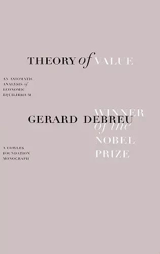 Theory of Value cover