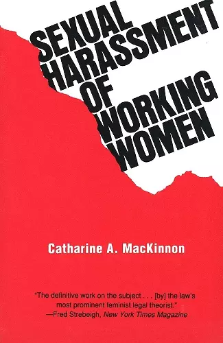 Sexual Harassment of Working Women cover