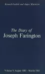 The Diary of Joseph Farington cover