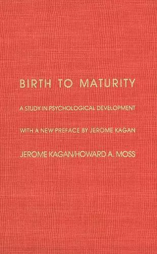 Birth to Maturity cover