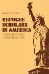 Refugee Scholars in America cover