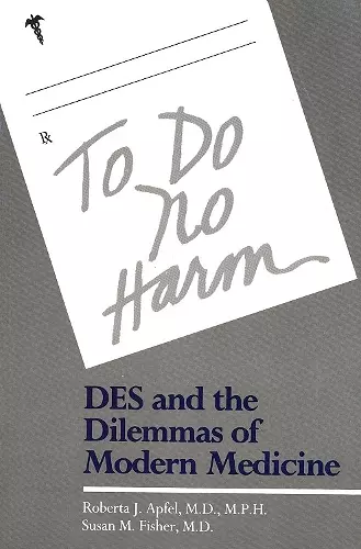 To Do No Harm cover