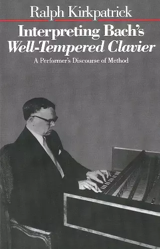 Interpreting Bach's Well-Tempered Clavier cover