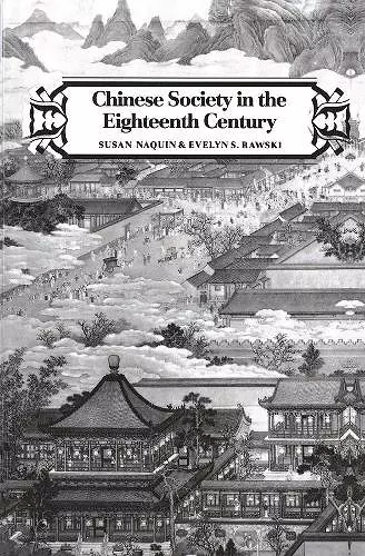 Chinese Society in the Eighteenth Century cover